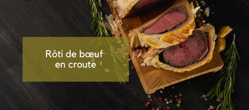 Rôti de boeuf en croûte